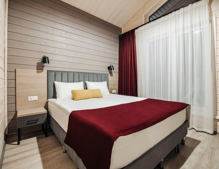 Коттедж с баней - Парк-отель Lesnoy / Лесной