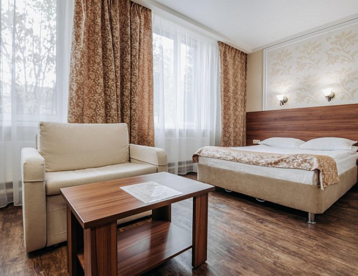 Улучшенный стандарт с двуспальной кроватью - Парк-отель Lesnoy / Лесной