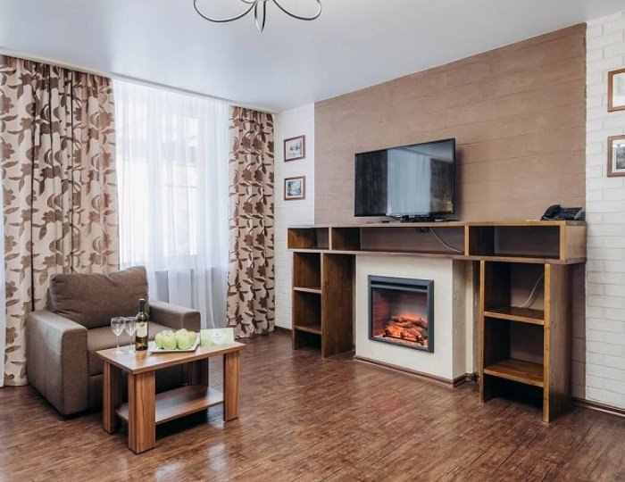 Двухкомнатные апартменты - Парк-отель Lesnoy / Лесной